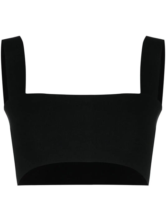 Square-Neck Cropped Top