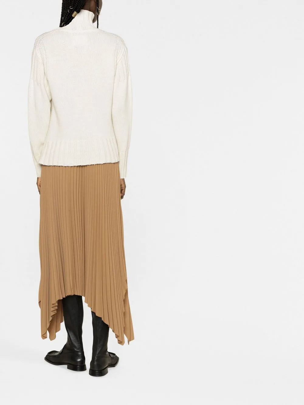 Roll-Neck Cashmere Jumper