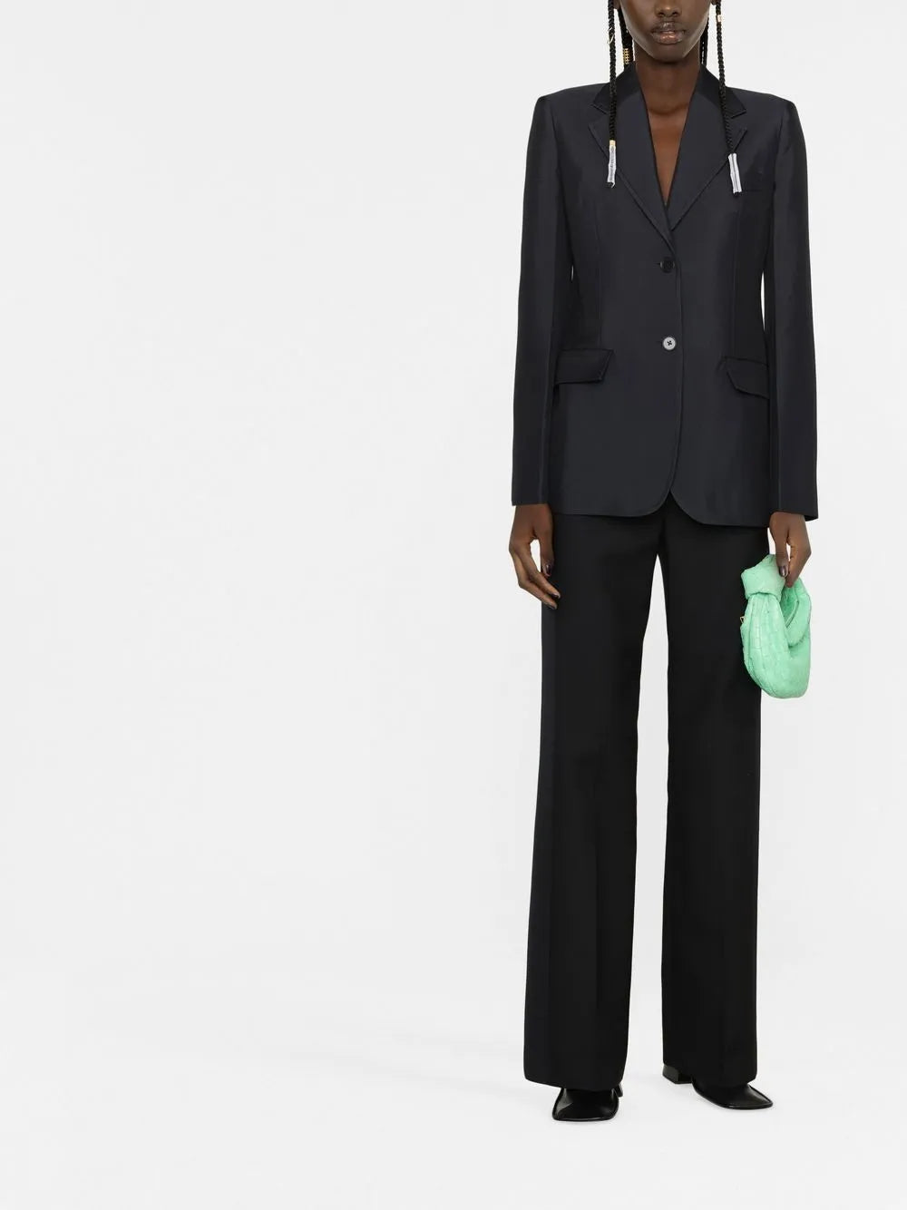 Tailored Single-Breasted Blazer