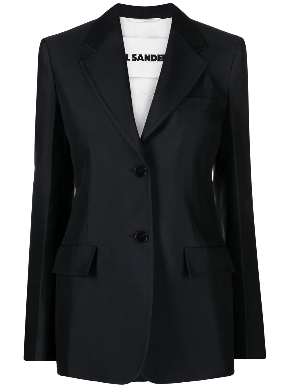 Tailored Single-Breasted Blazer