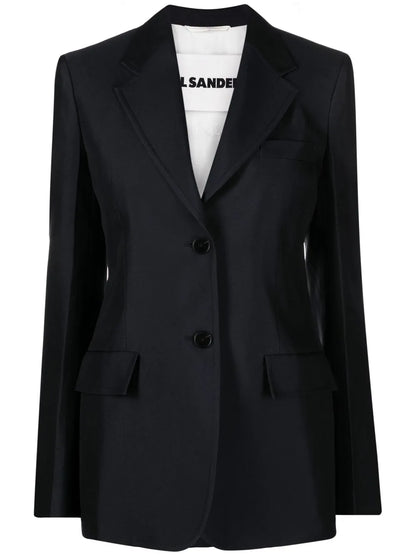 Tailored Single-Breasted Blazer