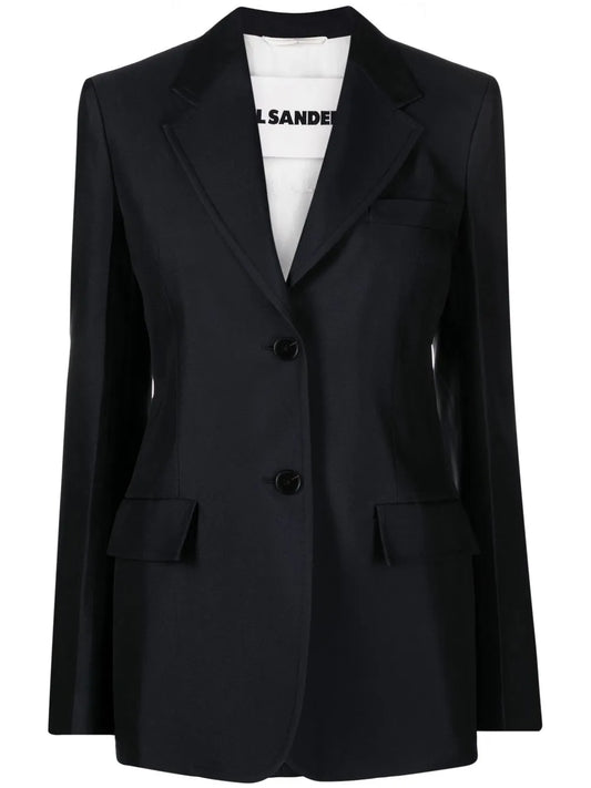 Tailored Single-Breasted Blazer