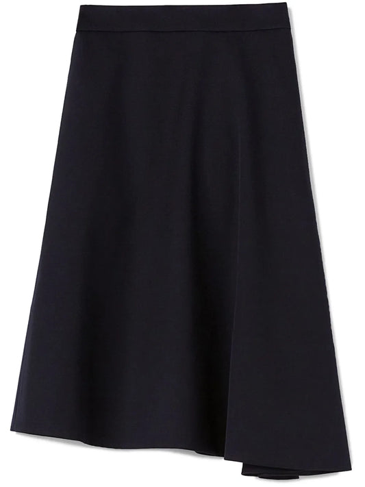 Asymmetric Midi Skirt