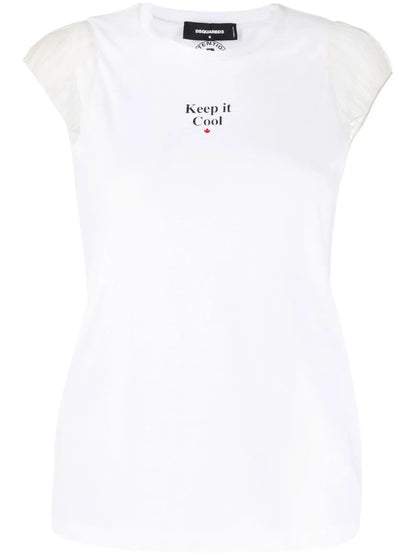 Slogan Print T-Shirt