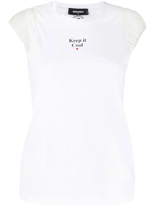 Slogan Print T-Shirt