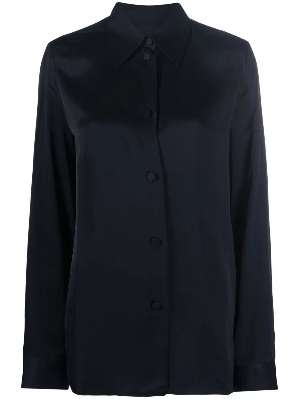 Classic Collar Buttoned Blouse