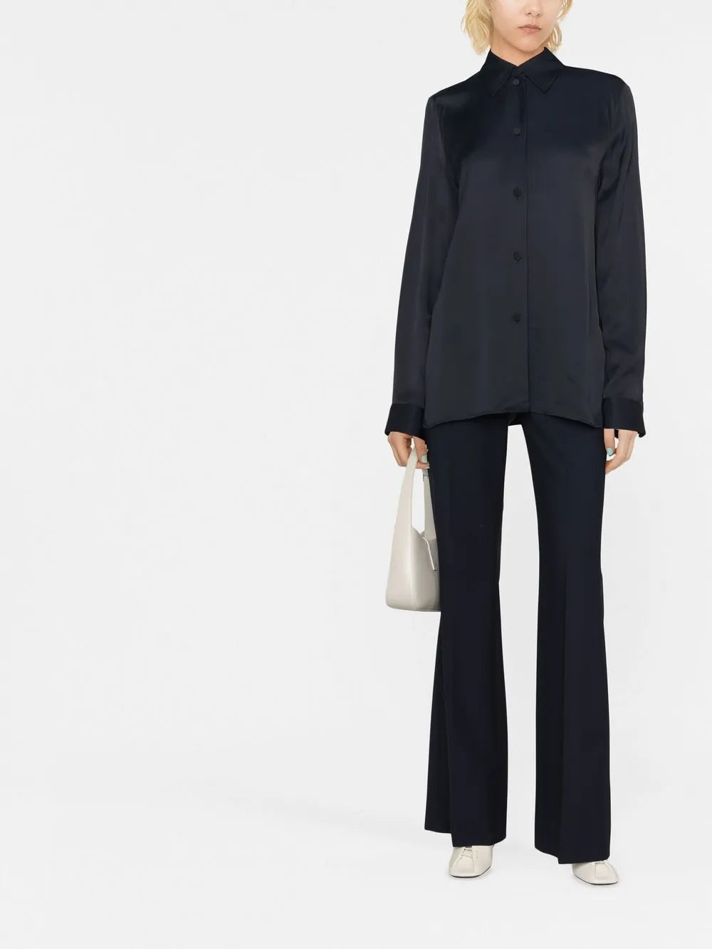 Classic Collar Buttoned Blouse