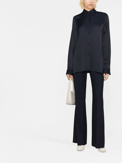 Classic Collar Buttoned Blouse