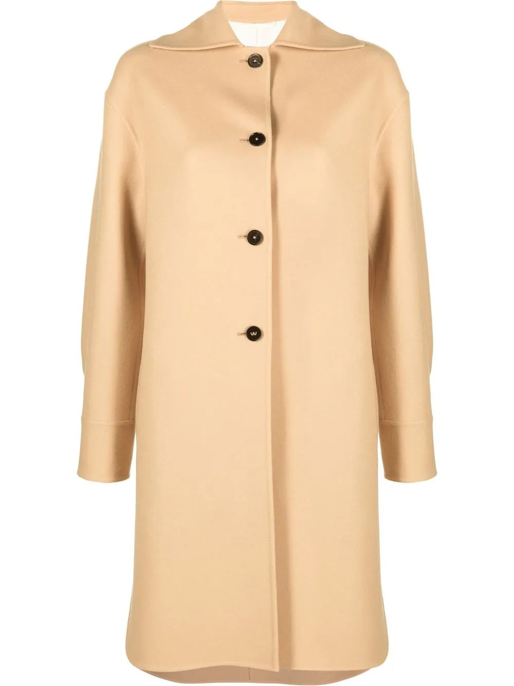 Cashmere Single-Breasted Coat