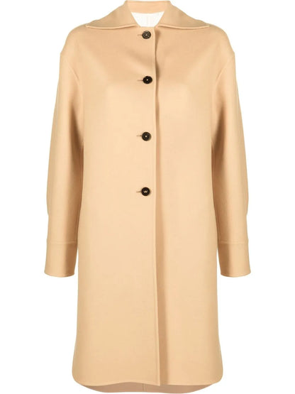 Cashmere Single-Breasted Coat