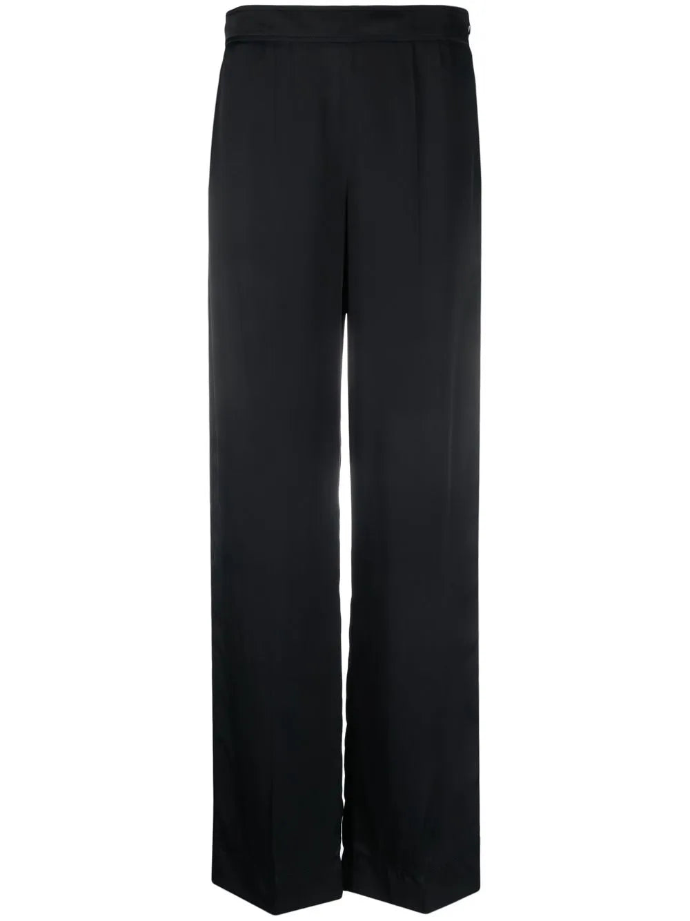 High-Waisted Straight-Leg Trousers
