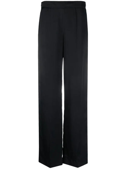 High-Waisted Straight-Leg Trousers