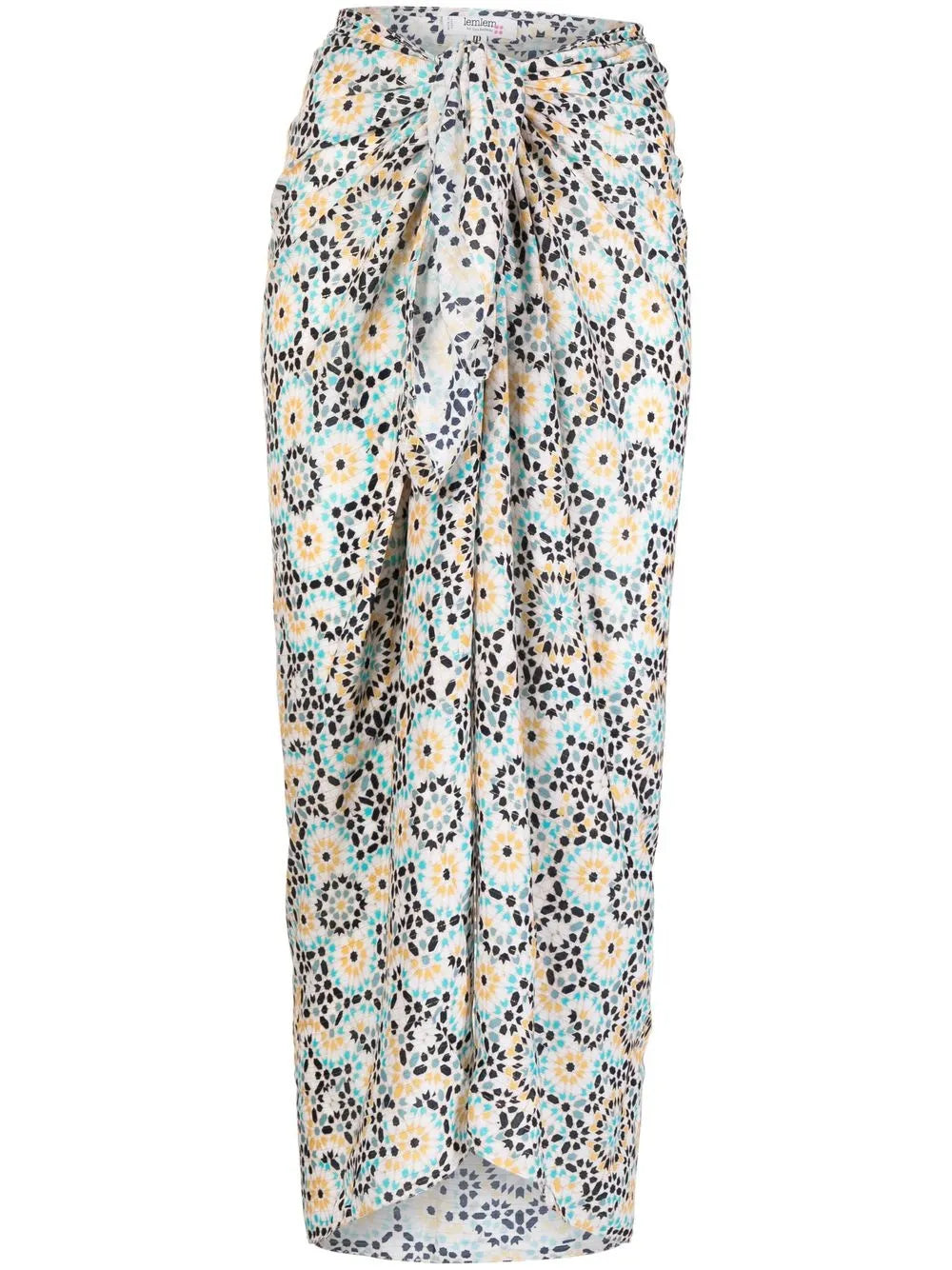 Telem Geometric-Print Sarong