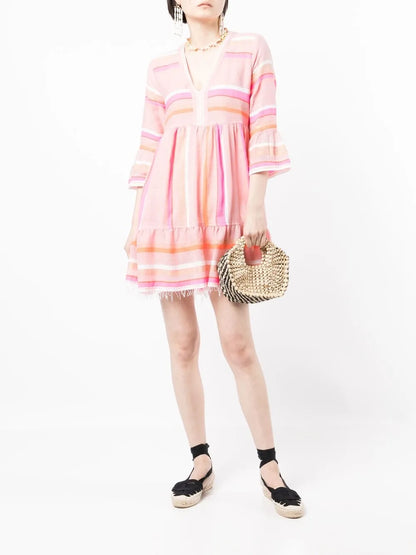 Jikirti Stripe-Print Dress