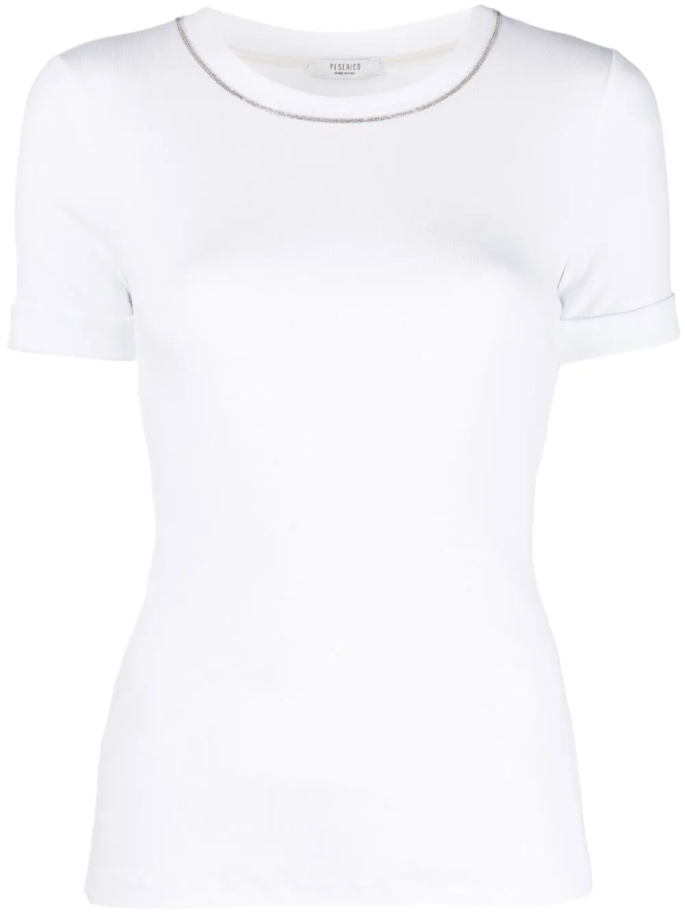 Stretch-Jersey Micro-Rib T-Shirt