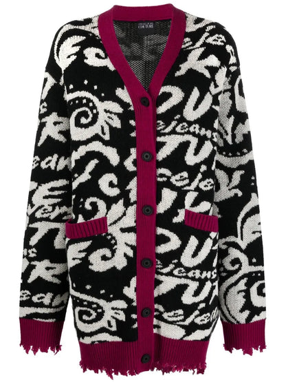 Distressed-Effect Cardi-Coat