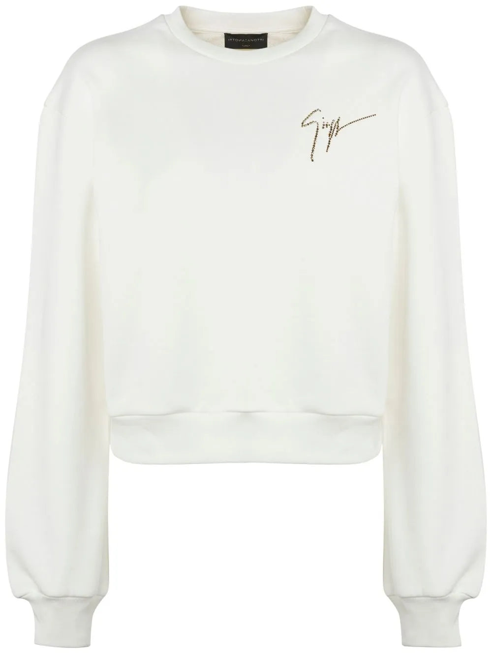 Sauvanne Crystal-Logo Sweatshirt