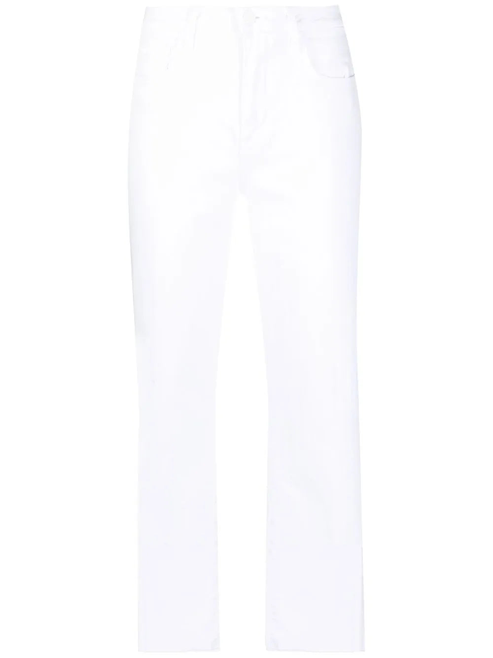 Cropped Straight-Leg Jeans