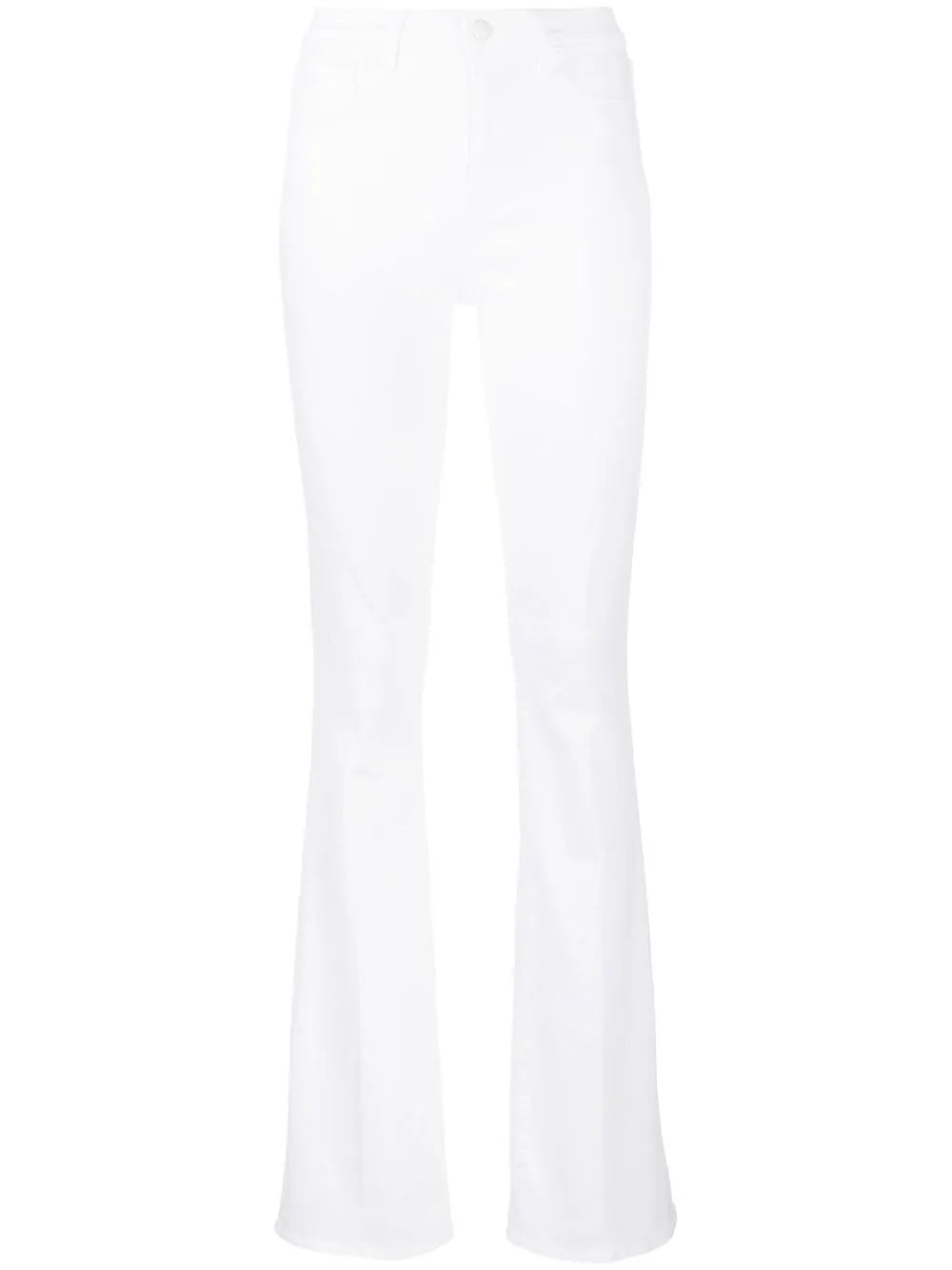 High-Waisted Flared Jeans