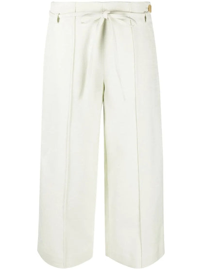 Cropped Panama Trousers