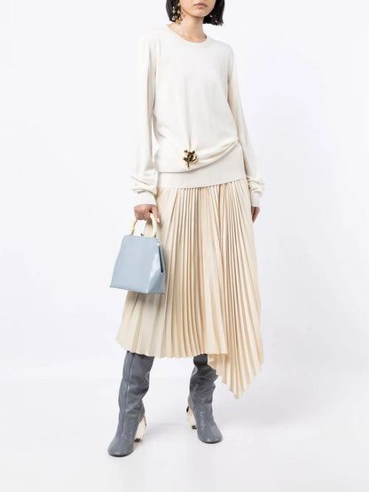 Embellished Crew-Neck Jumper