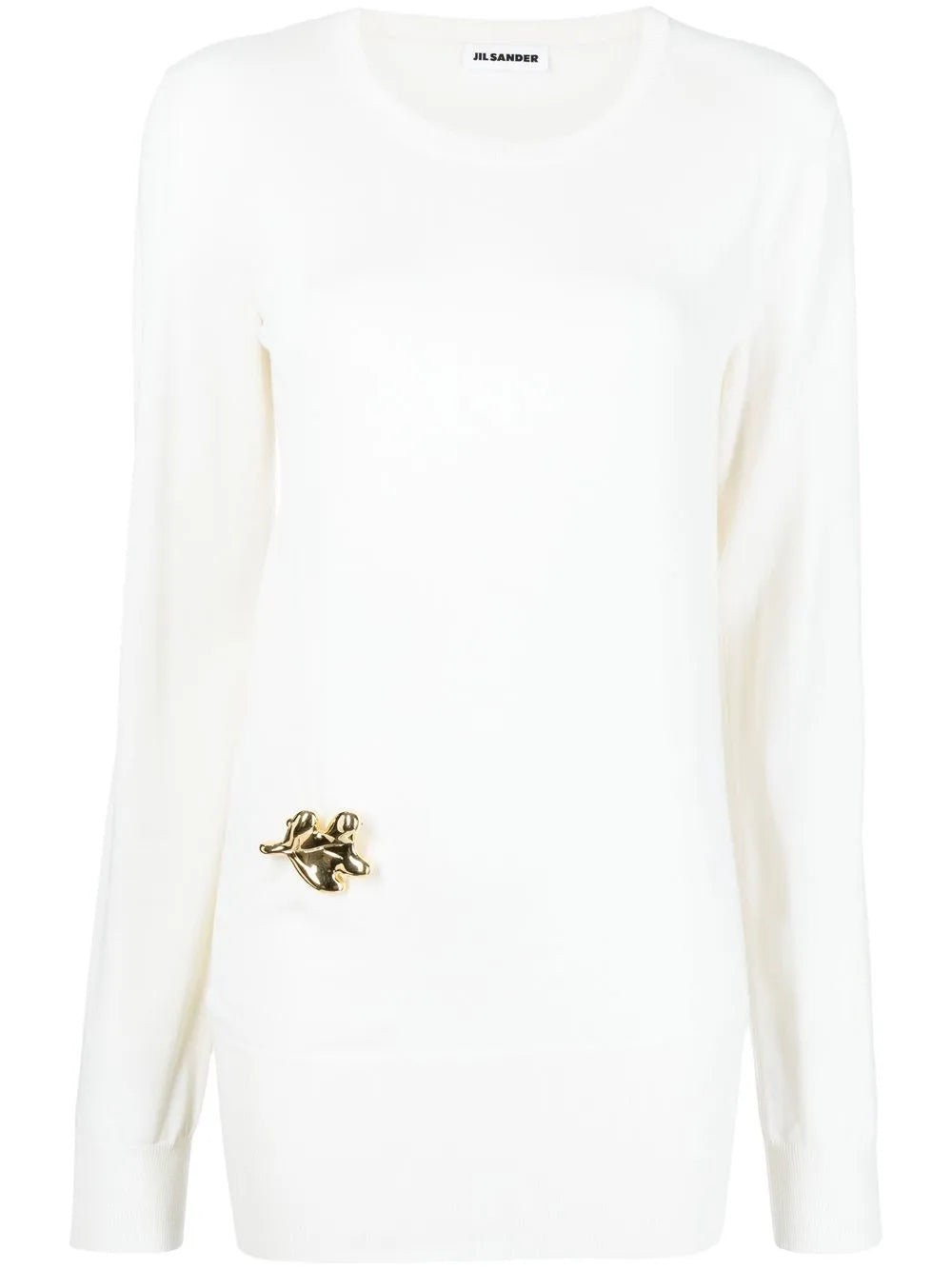Embellished Crew-Neck Jumper