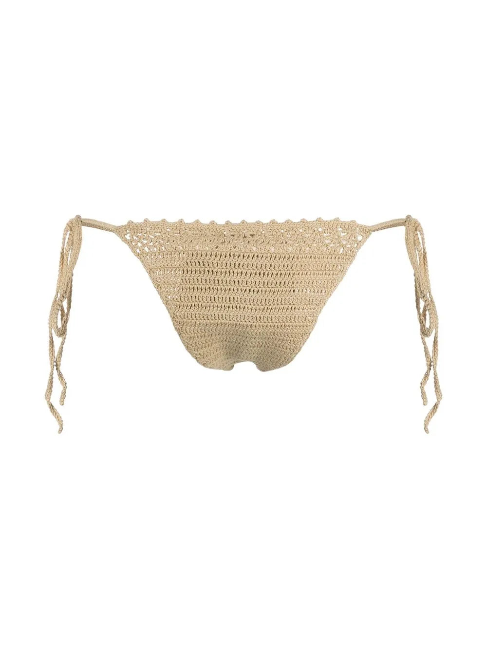 Side-Tie Crochet Bikini-Bottoms