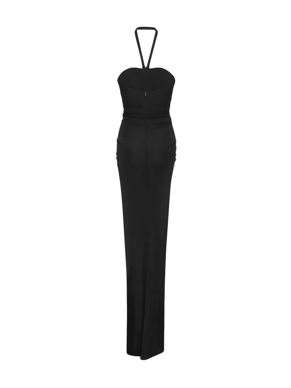 Ruched Halterneck Gown