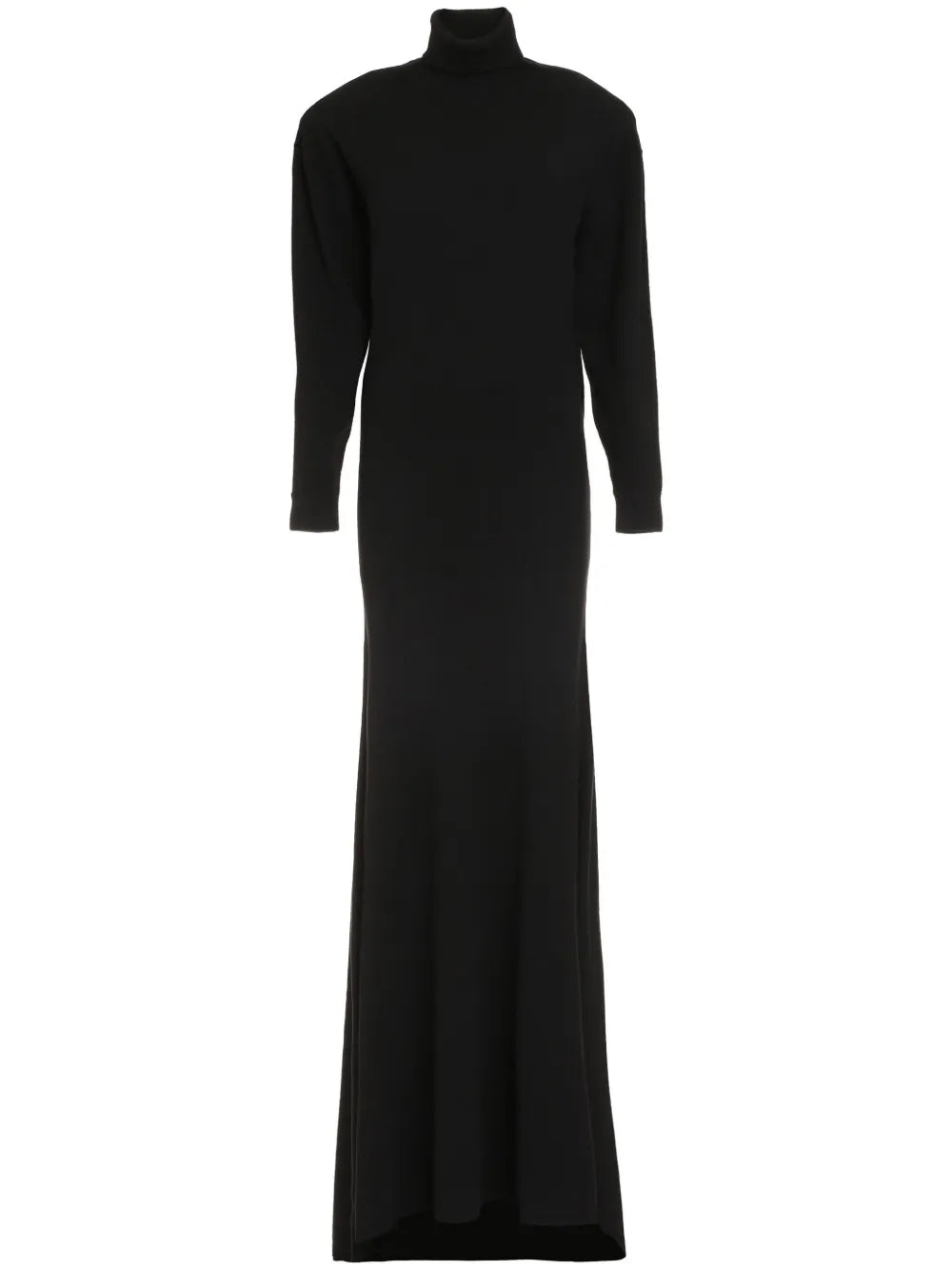 Cashmere Roll-Neck Maxi-Dress