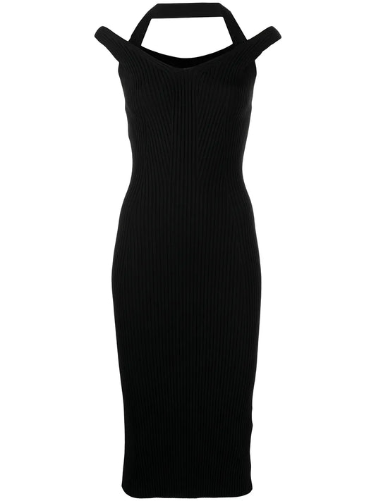 Halterneck Midi Dress