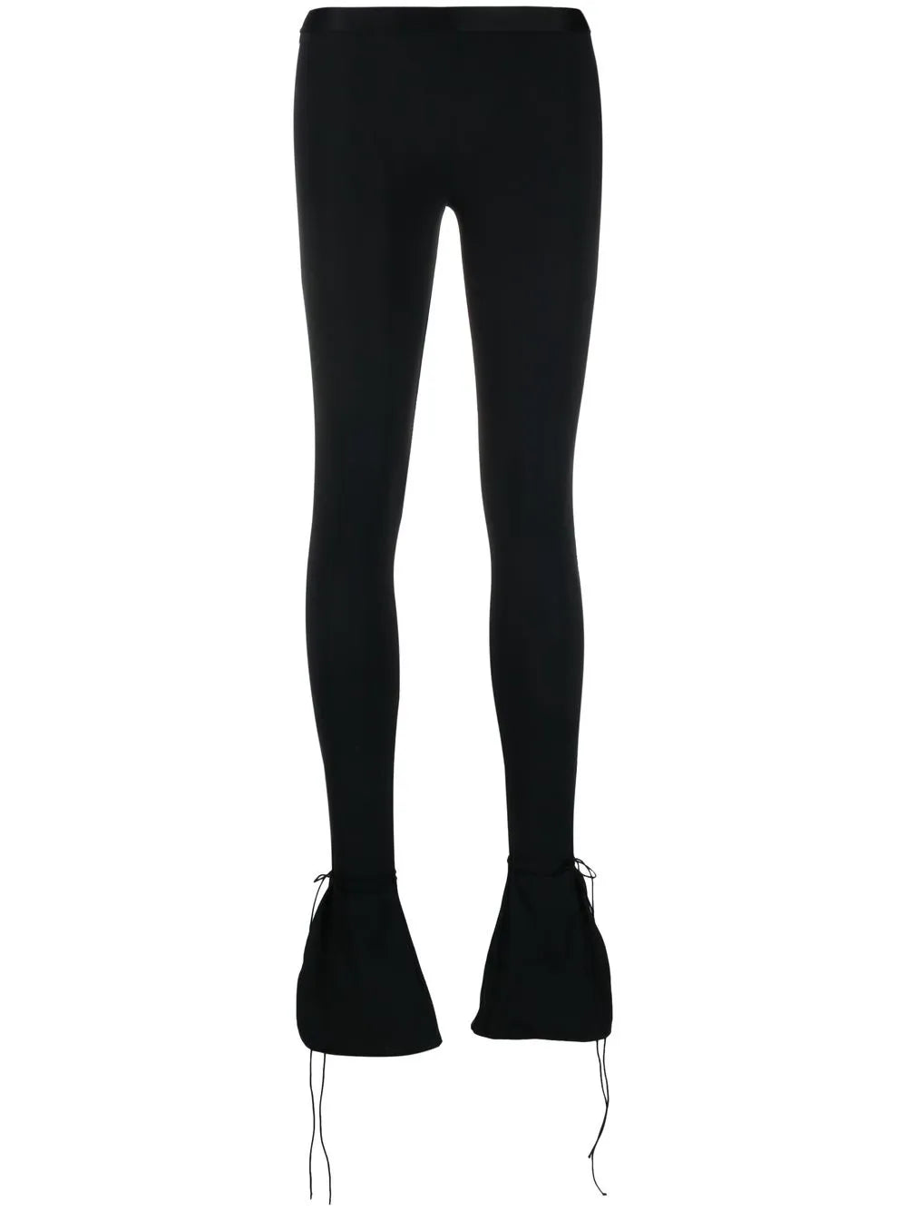 Split-Hem Flared Leggings