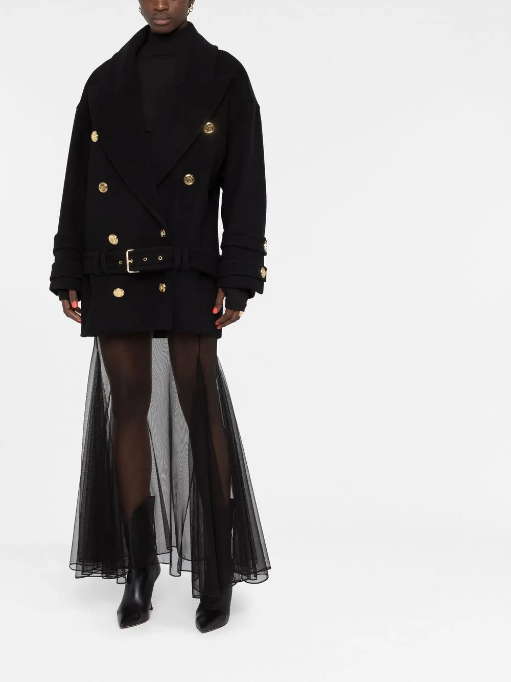 Sheer Tulle Skirt
