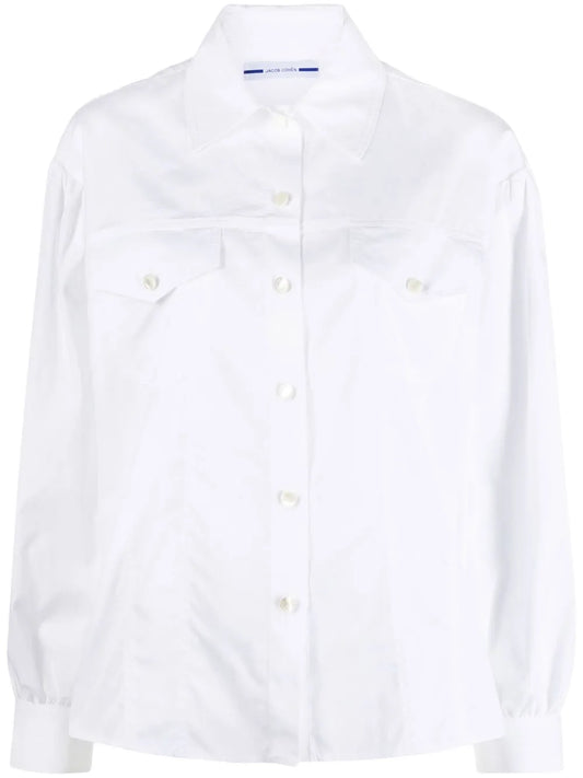 Plain Long-Sleeve Shirt