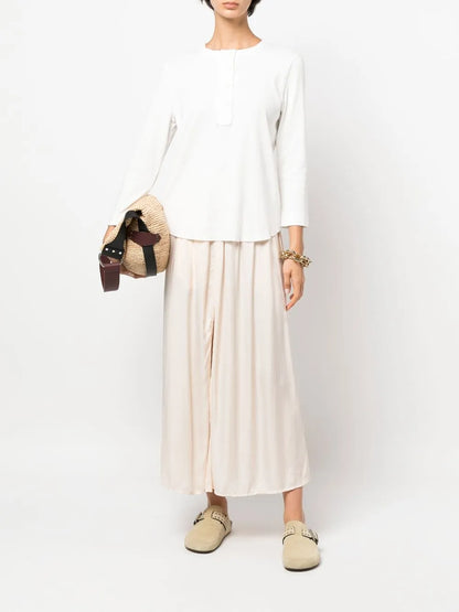 Henley Long-Sleeved T-Shirt