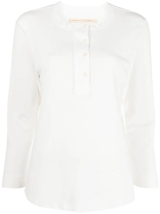 Henley Long-Sleeved T-Shirt