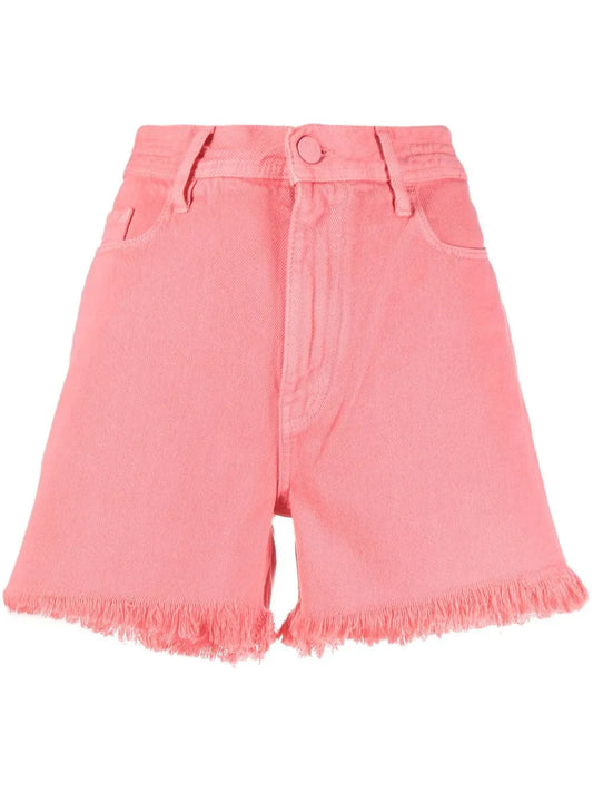 Bella Frayed-Hem Shorts