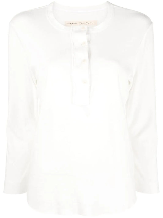 Henley Long-Sleeved T-Shirt