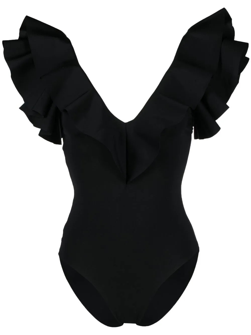 Ruffle-Trim Detail Swimsuit