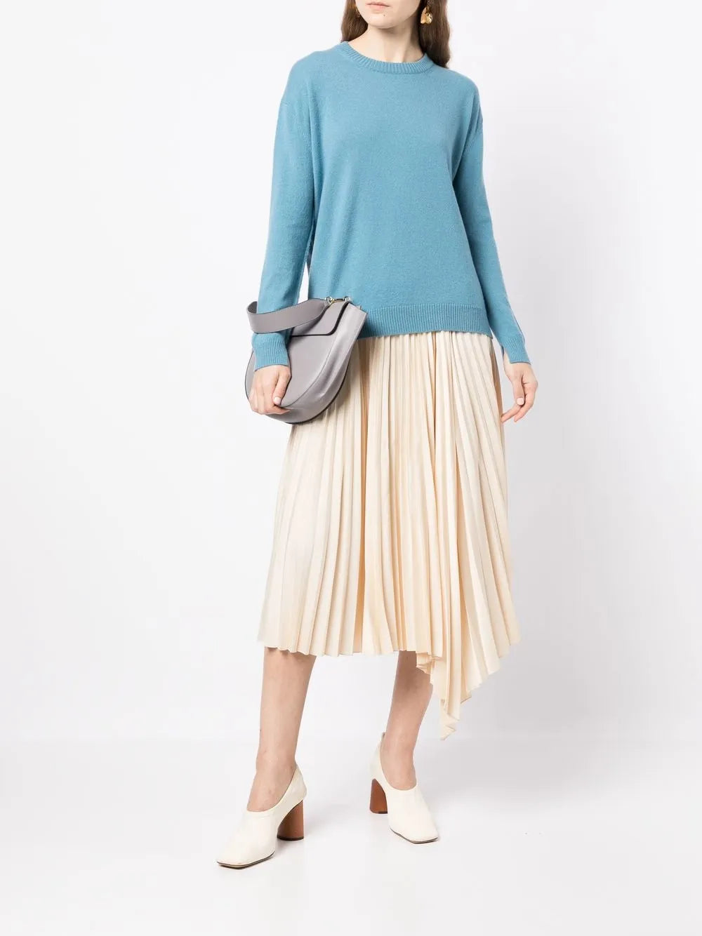 Round-Neck Cashmere Jumper