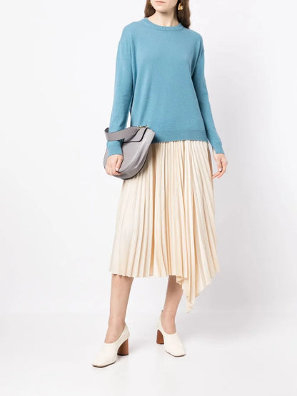 Round-Neck Cashmere Jumper