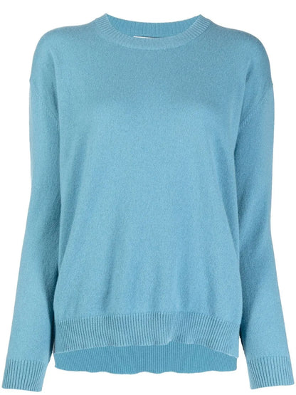 Round-Neck Cashmere Jumper
