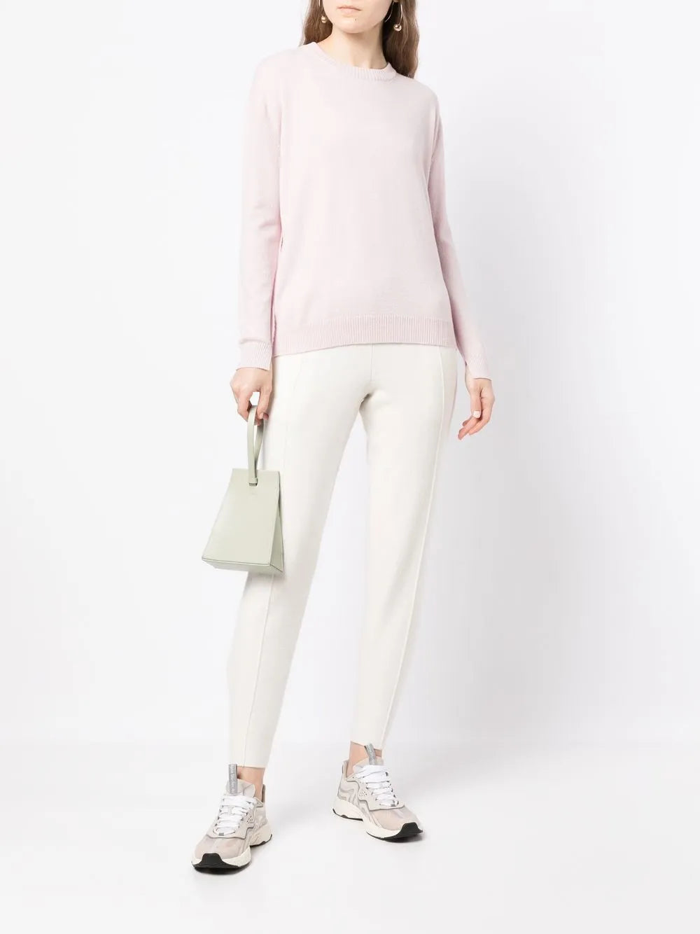 Fine-Knit Track Pants