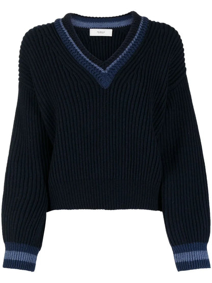 Chunky Ribbed-Knit Jumper