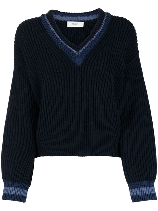 Chunky Ribbed-Knit Jumper