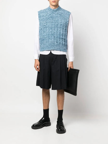 Bouclé Knitted Vest