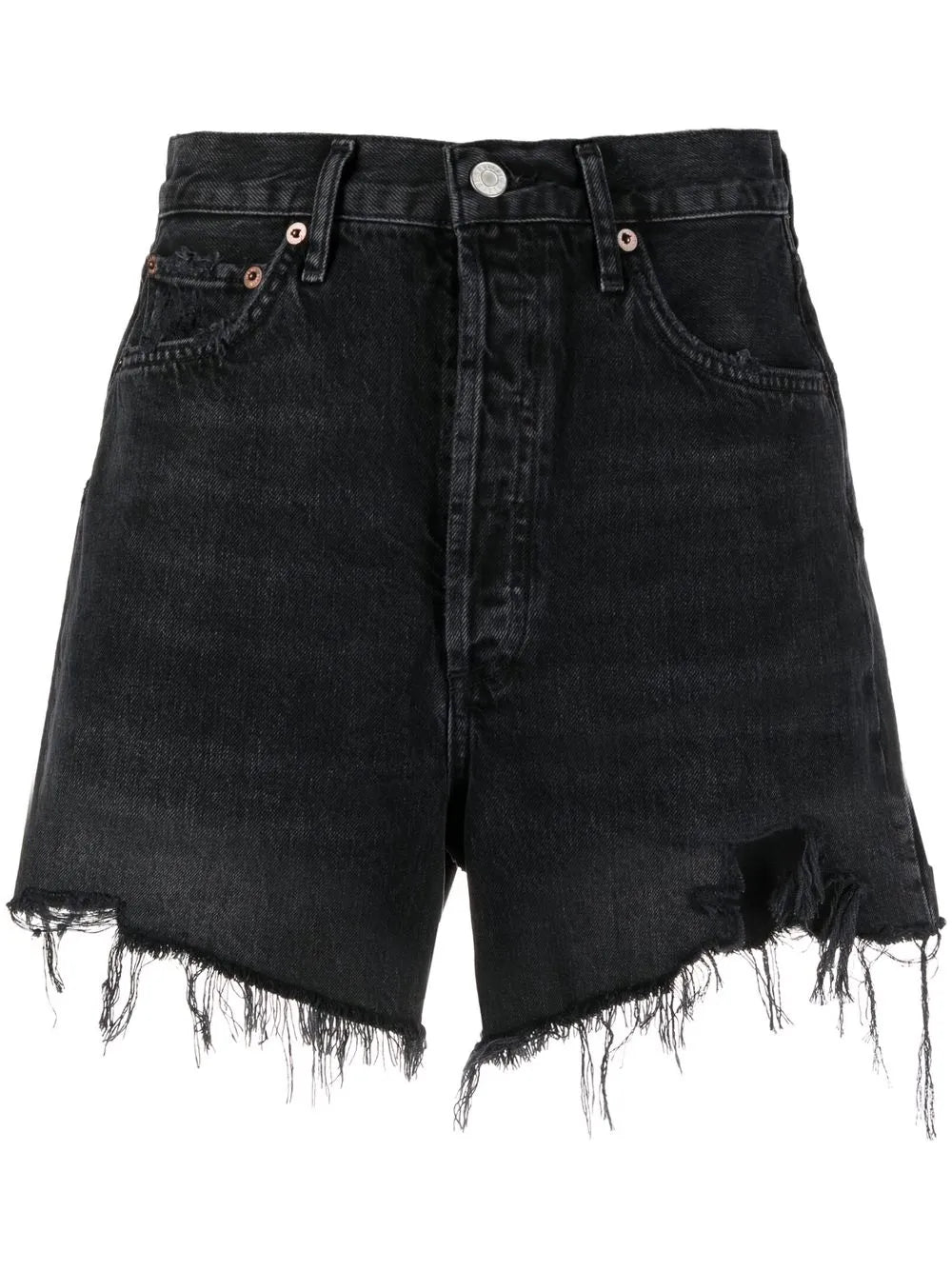 Stella High-Rise Denim Shorts