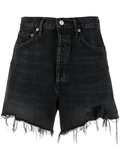 Stella High-Rise Denim Shorts