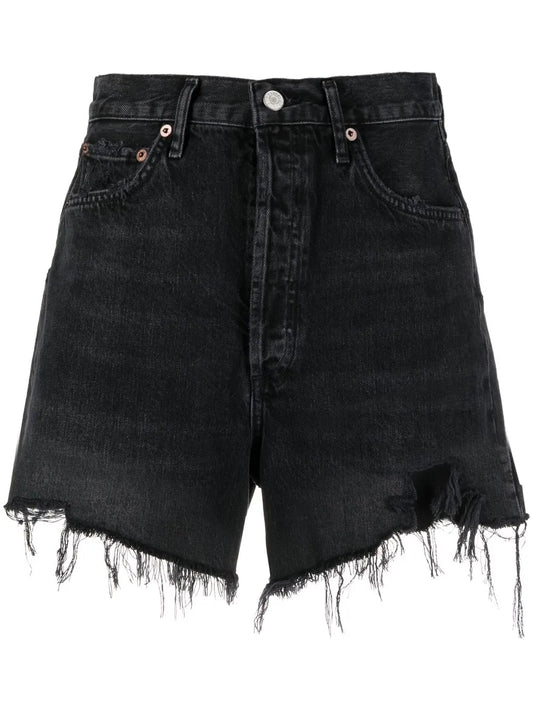 Stella High-Rise Denim Shorts