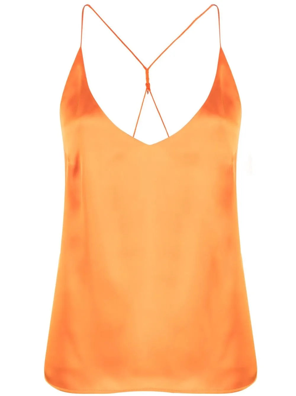 Spaghetti-Strap Satin Camisole