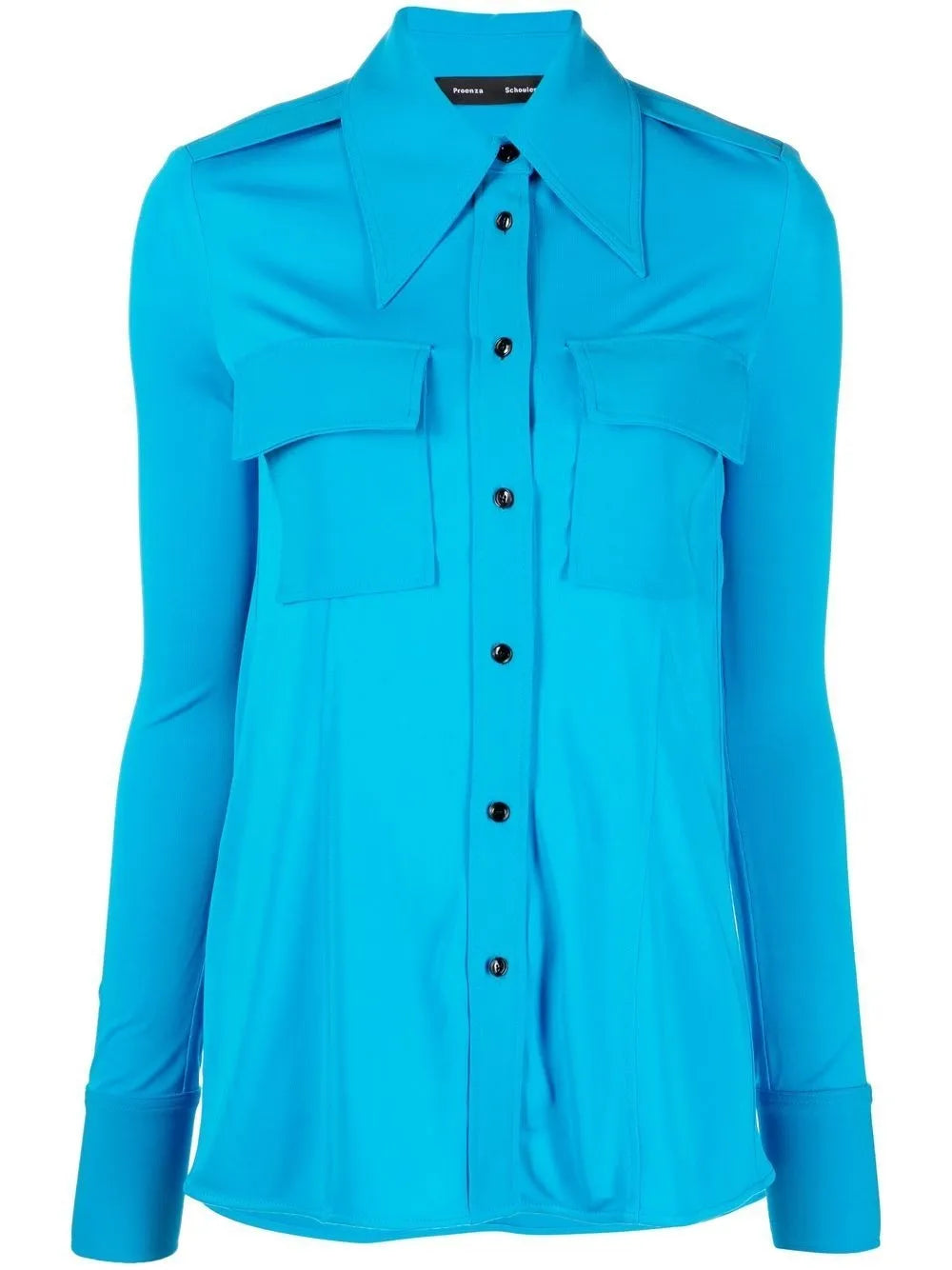 Oversized-Collar Shirt